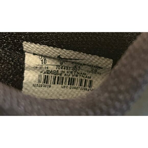 Nike Lunar Command Black Leather MENS Size 10 Spiked Golf Shoes MINT WOW - Picture 10 of 10